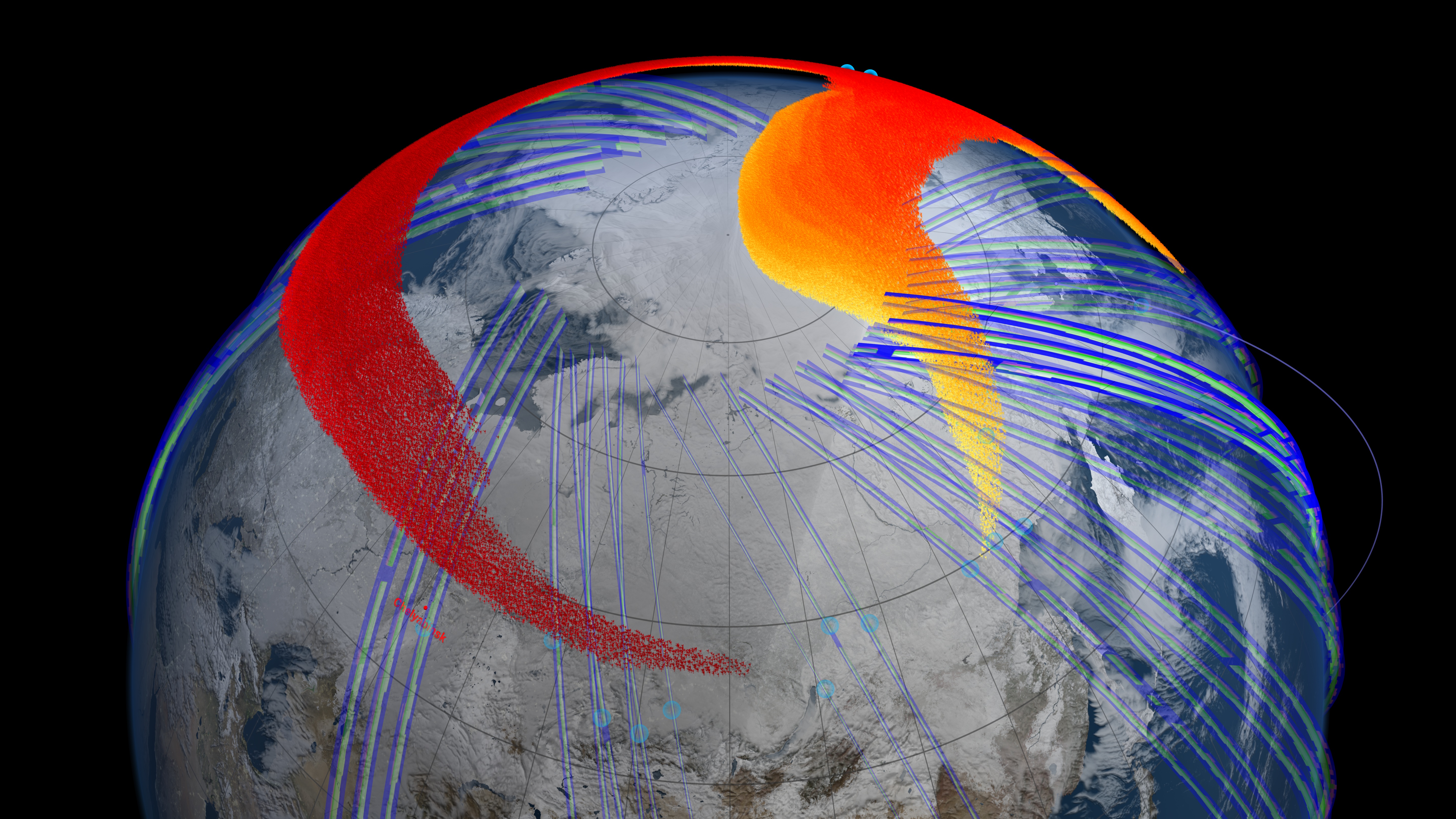 Russian Meteor Explosion's Dust Cloud Lingered In Atmosphere for Months